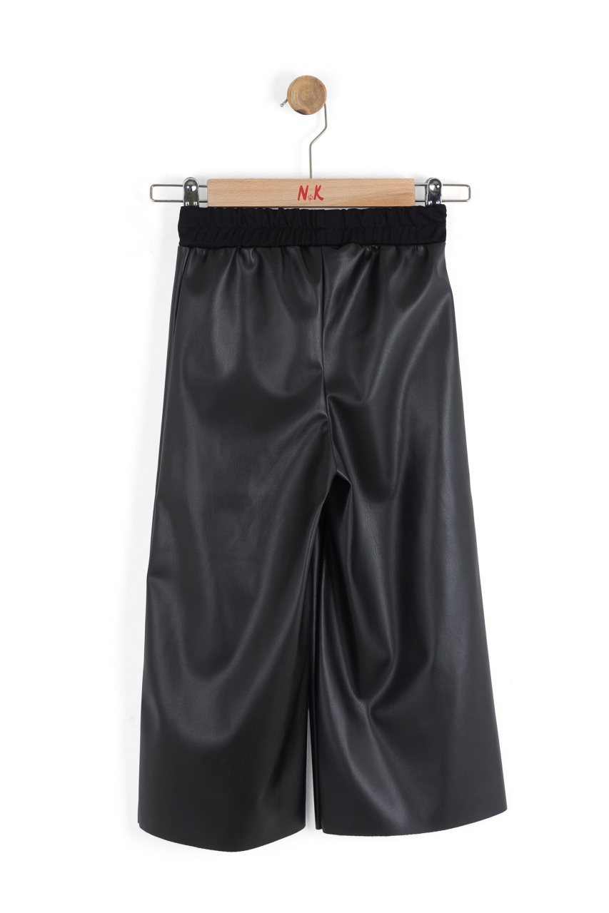 Kız Çocuk Pantolon 4-8 Yaş 59516 Siyah - 2