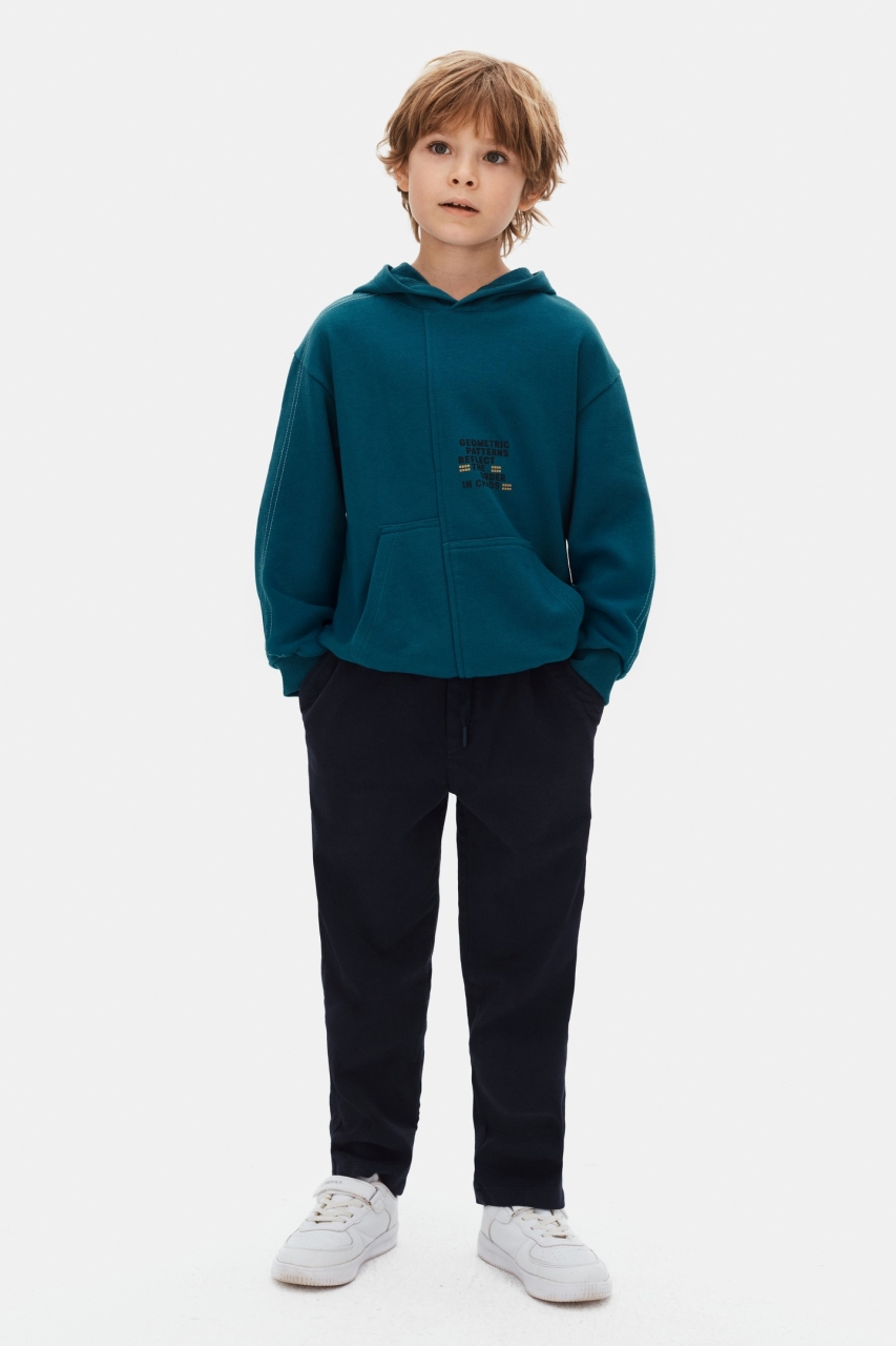 Erkek Çocuk Swaetşirt 8-14 Yaş 49306 Mavi - 6