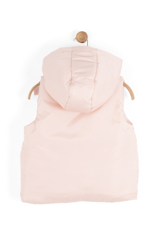 Kız Çocuk Yelek 4-8 Yaş 39526 Pembe - 3