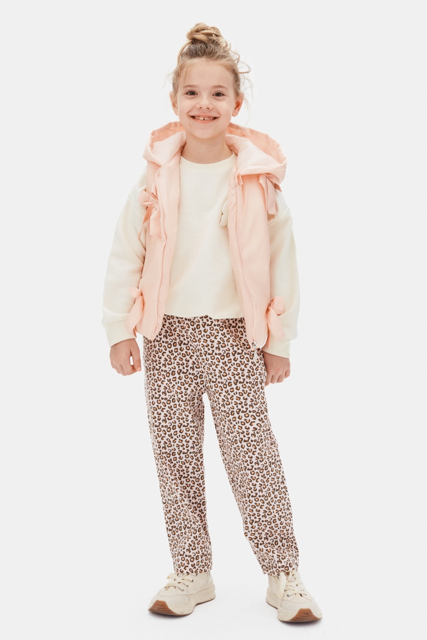 Kız Çocuk Yelek 4-8 Yaş 39526 Pembe - 6