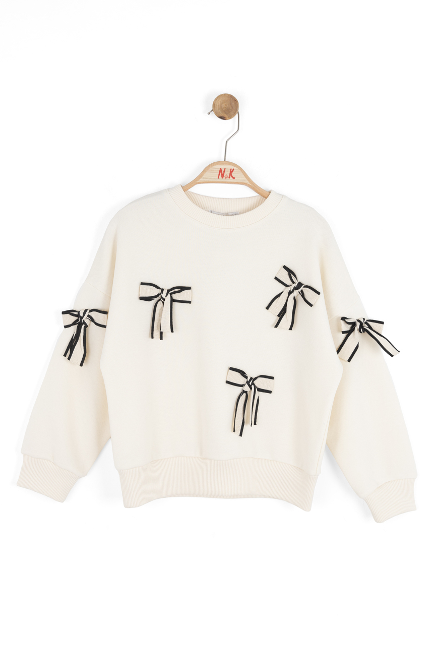 سويت شيرت بناتي من عمر 4 إلى 8 سنوات 39508 - 2