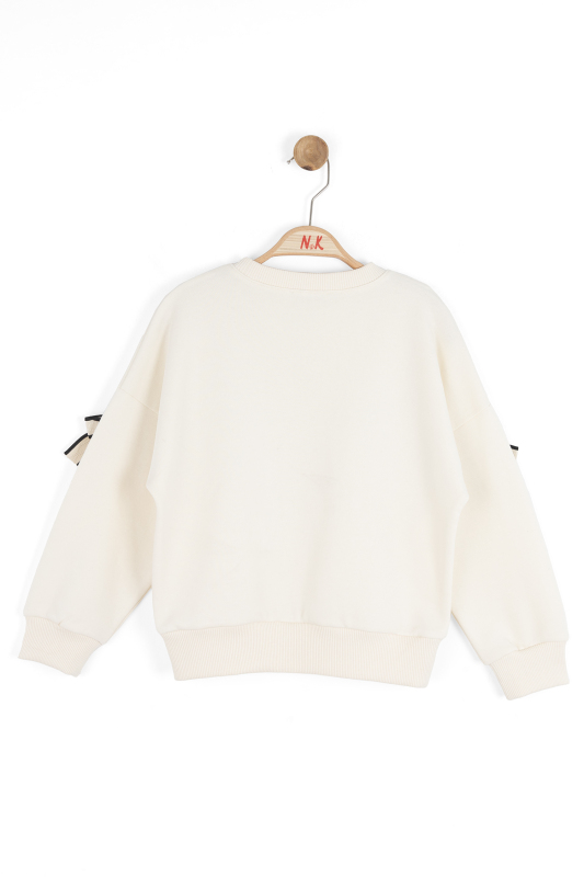 سويت شيرت بناتي من عمر 4 إلى 8 سنوات 39508 - 3