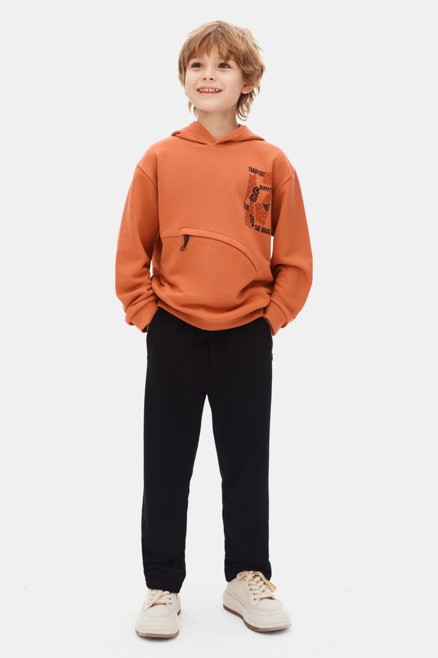 Erkek Çocuk Pantolon 8-14 Yaş 69315 Siyah - 3