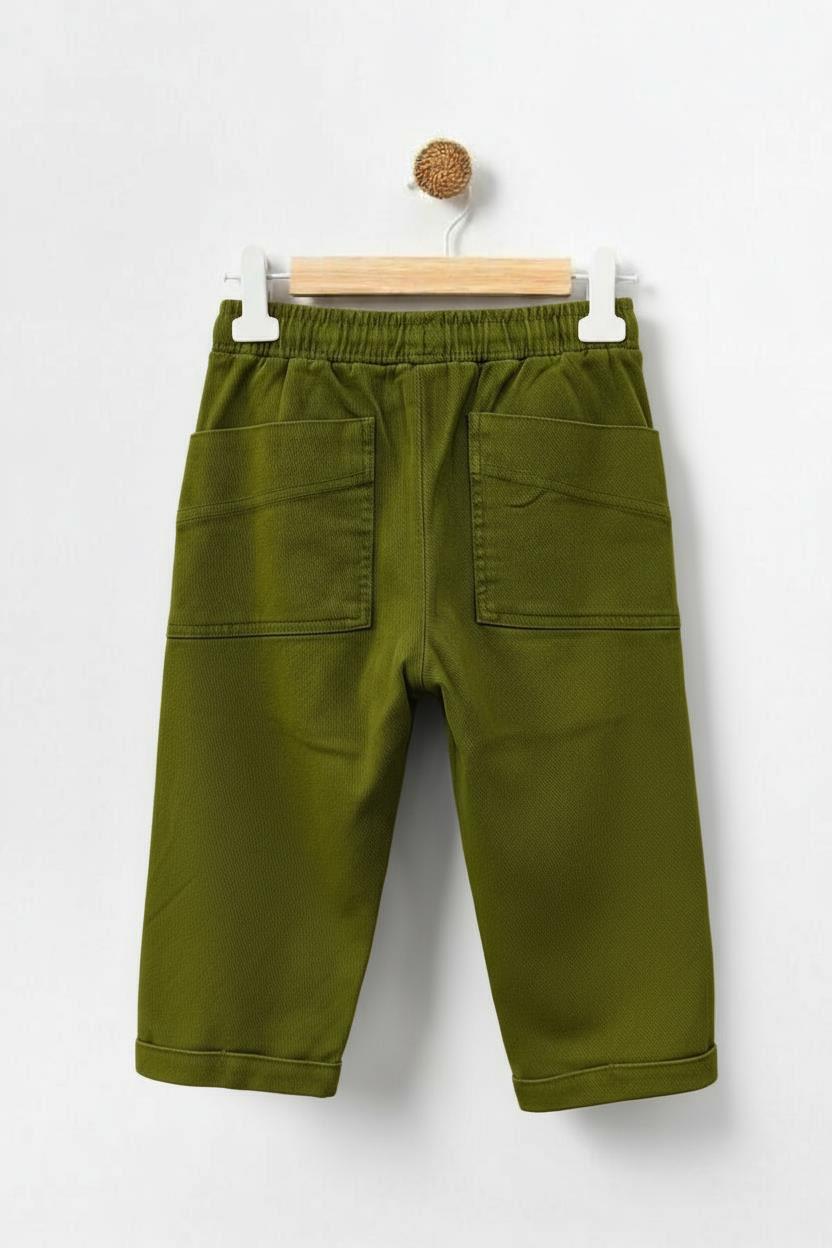 بنطلون بناتي من عمر 1-4 سنوات 59617 - 2