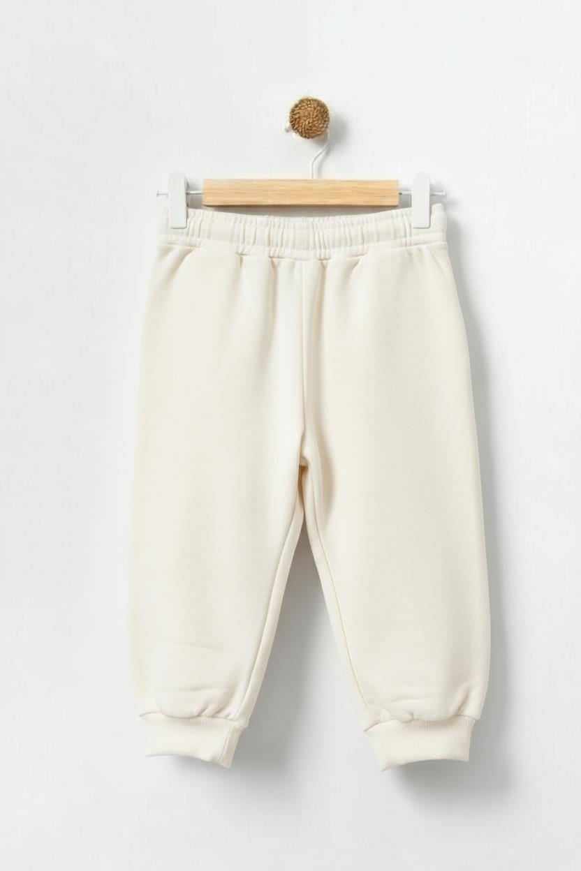 Kız Çocuk Pantolon 1-4 Yaş 59606 Krem - 2