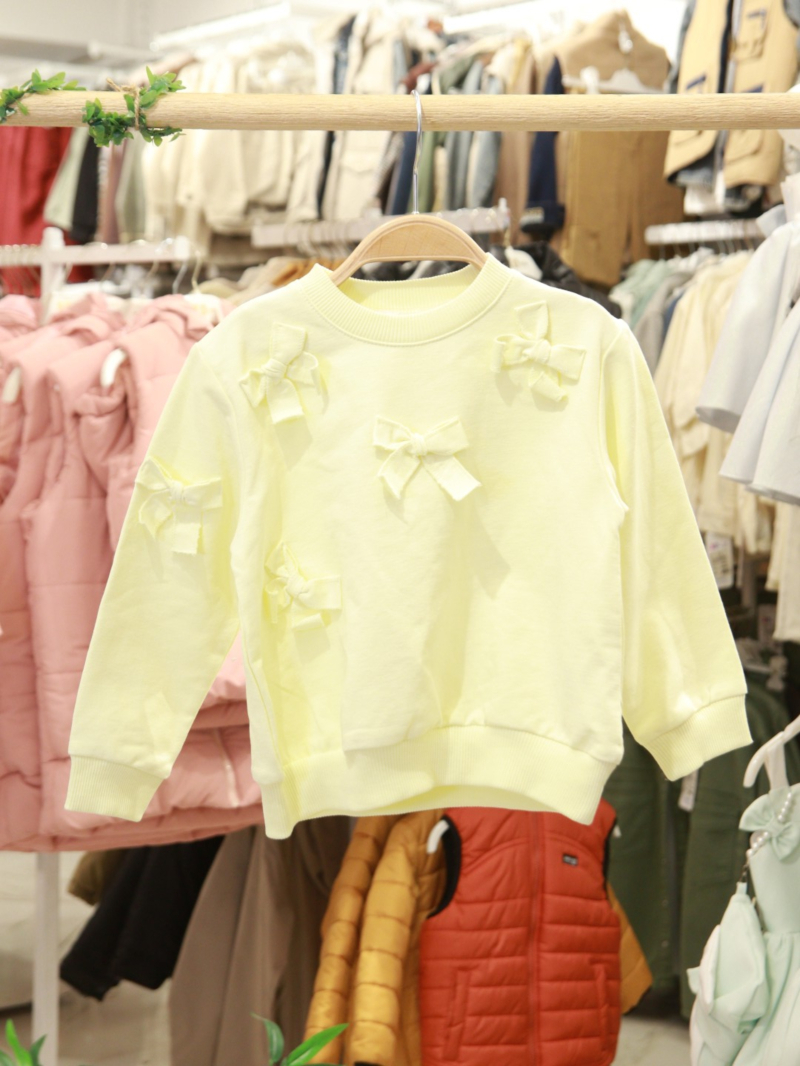 سويت شيرت بناتي من عمر 1 إلى 4 سنوات 39622 - 4