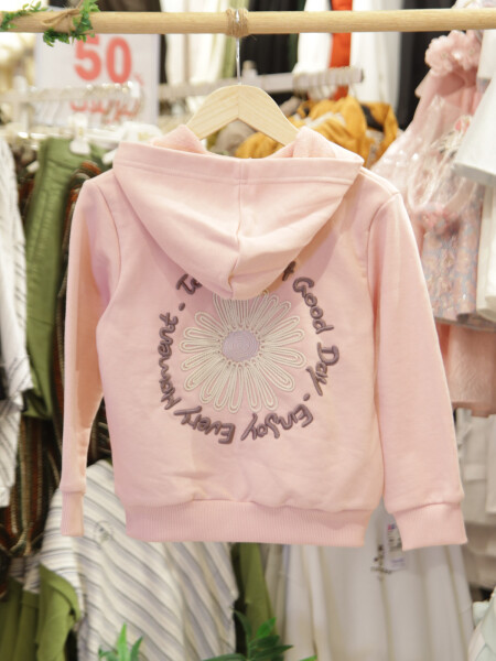 Kız Çocuk Eşofman Takım 4-8 Yaş 19501 Pudra - Kahverengi - 6