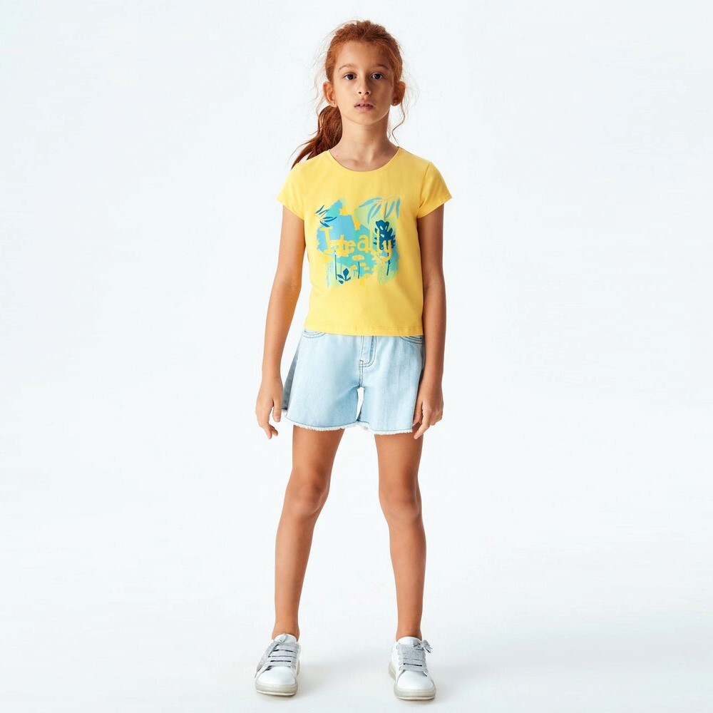 P-003491 (nk 32358) Kız İdeally Badi 8-14 Yaş Sarı - 2