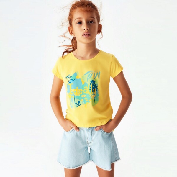 P-003491 (nk 32358) Kız İdeally Badi 8-14 Yaş Sarı - 3