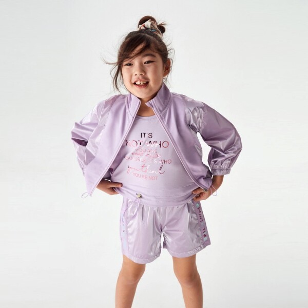 P-003507 (nk 52500) Kız Parıltı Şoet 4-8 Yaş Lila - 2