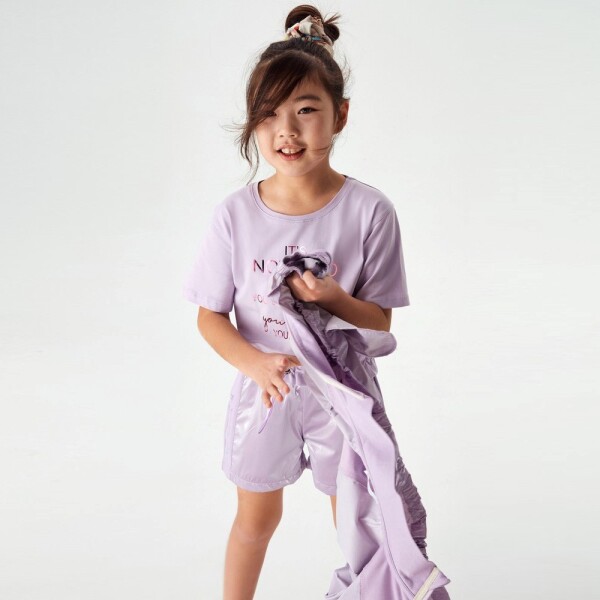 P-003507 (nk 52500) Kız Parıltı Şoet 4-8 Yaş Lila - 3