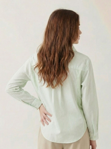 Kız Çocuk Gömlek 4-8 Yaş 38559 Mint - 2