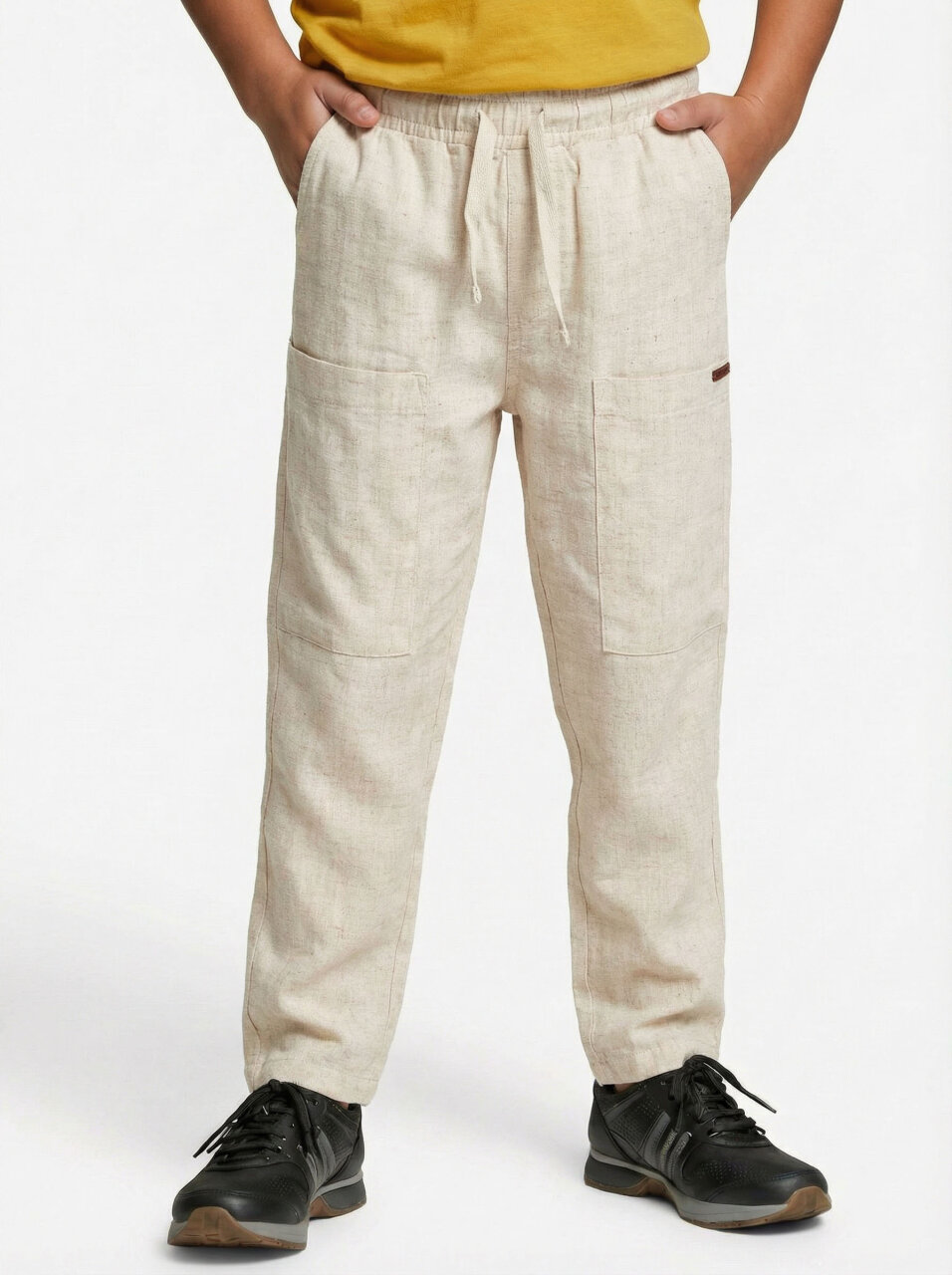 Erkek Çocuk Pantolon 1-4 Yaş 68604 Krem - 1