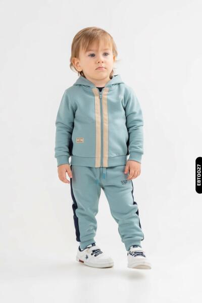 Erkek Çocuk Eşofman Takım 1-4 Yaş 29602 Mavi - NK KİDS