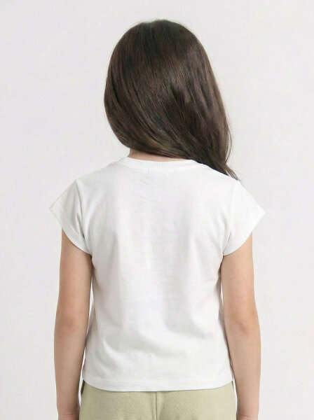 تي شيرت بناتي من عمر 4 إلى 8 سنوات 38510 - 2