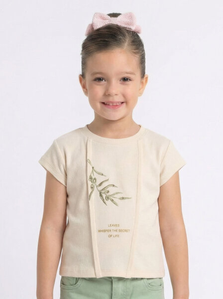 تي شيرت بناتي من عمر 4 إلى 8 سنوات 38510 