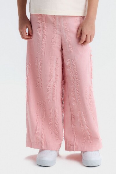 Kız Çocuk Pantolon 4-8 Yaş 51519 Pudra - 2