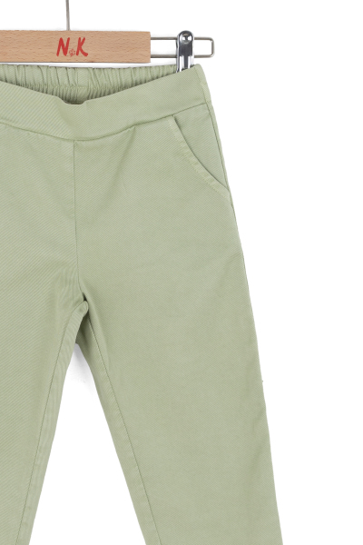 Kız Çocuk Pantolon 1-4 Yaş 51610 Yeşil - 3