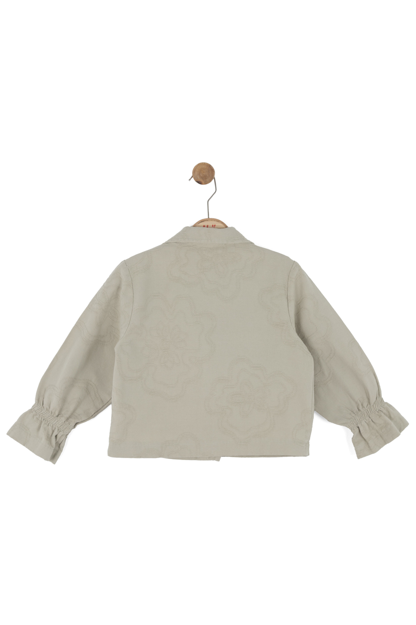 Kız Çocuk Ceket 4-8 Yaş 31517 Yeşil - 6