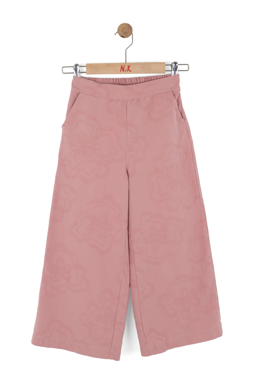 Kız Çocuk Pantolon 4-8 Yaş 51510 Gül Kurusu - 3