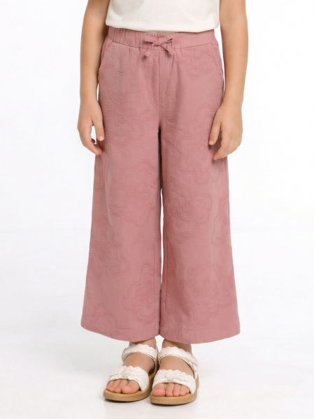 Kız Çocuk Pantolon 4-8 Yaş 51510 Gül Kurusu - 1