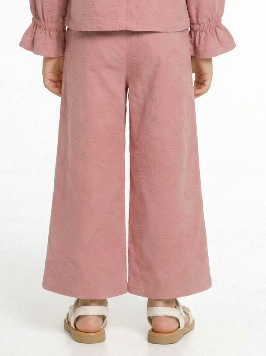 Kız Çocuk Pantolon 4-8 Yaş 51510 Gül Kurusu - 2