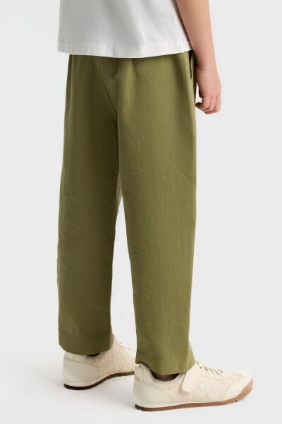 Kız Çocuk Pantolon 4-8 Yaş 51522 Yeşil - 2