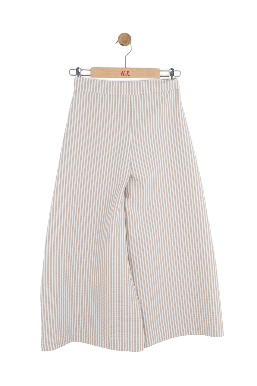 Kız Çocuk Pantolon 8-14 Yaş 51302 Vizon - 2