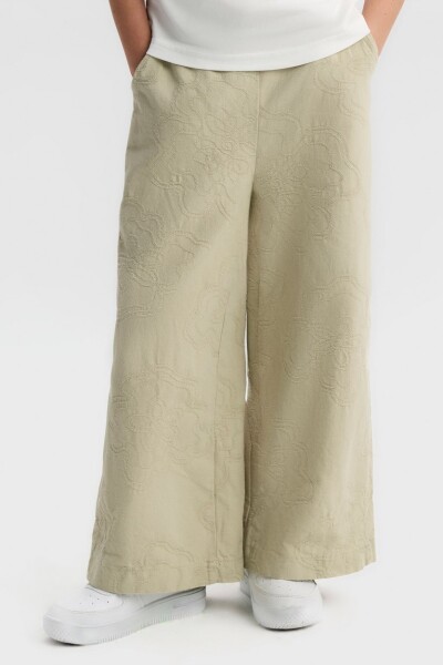 Kız Çocuk Pantolon 4-8 Yaş 51510 Yeşil - 3