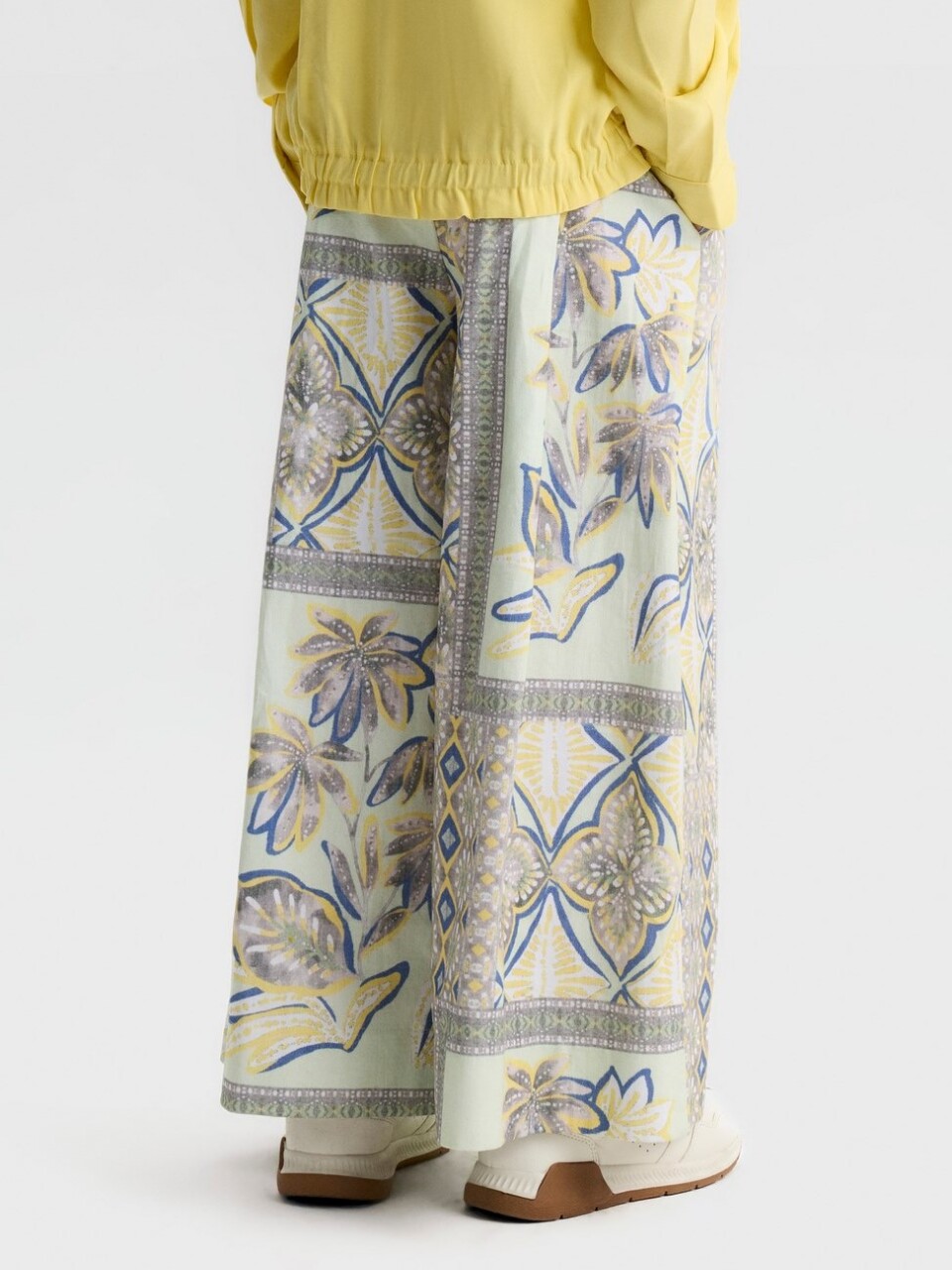 Kız Çocuk Pantolon 8-14 Yaş 51306 Mint - 5