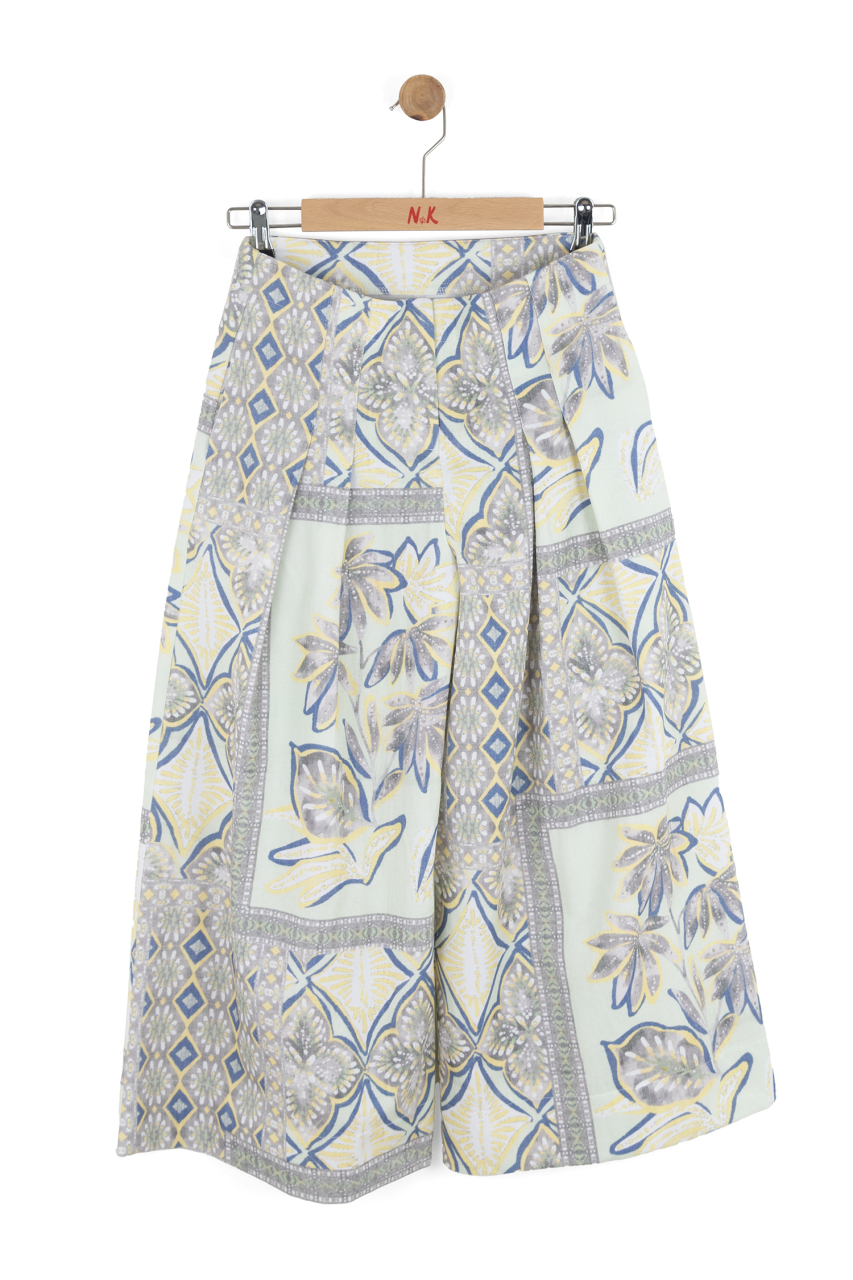 Kız Çocuk Pantolon 8-14 Yaş 51306 Mint - 6