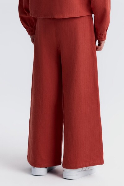 Kız Çocuk Pantolon 4-8 Yaş 51508 Kiremit - 3