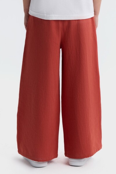 Kız Çocuk Pantolon 4-8 Yaş 51508 Kiremit - 4