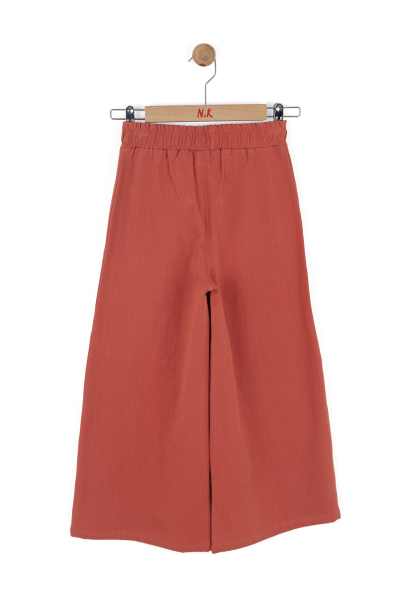 Kız Çocuk Pantolon 4-8 Yaş 51508 Kiremit - 6