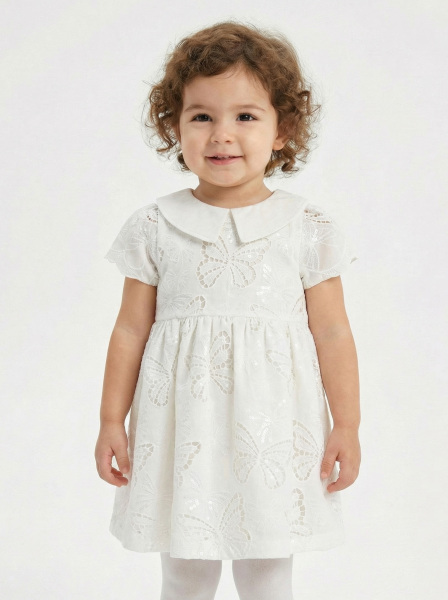 فستان بناتي من عمر سنة إلى 4 سنوات 71600 - NK KİDS