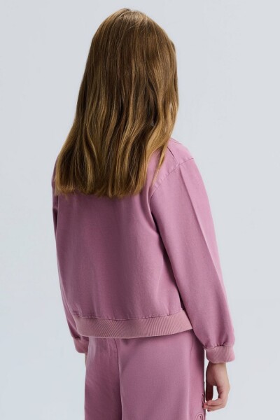 Kız Çocuk Ceket 8-14 Yaş 31318 Gül Kurusu - 3