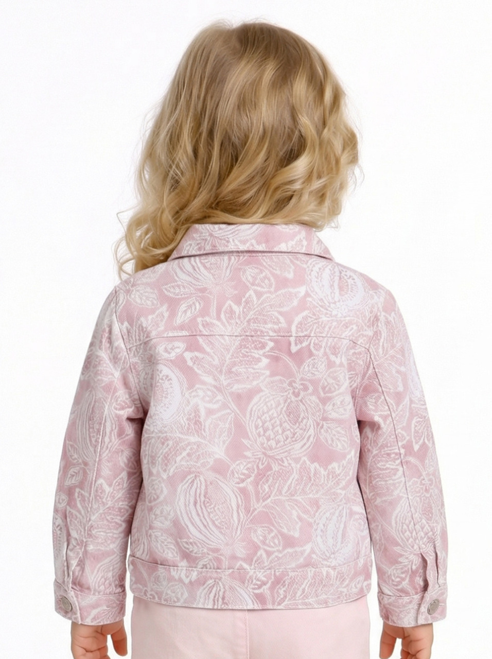 Kız Çocuk Ceket 1-4 Yaş 31613 Pudra - 2