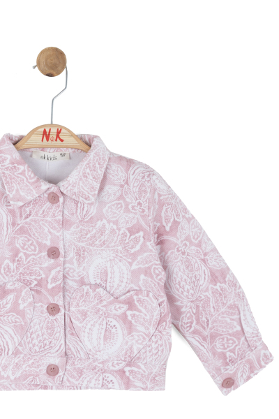 Kız Çocuk Ceket 1-4 Yaş 31613 Pudra - 5