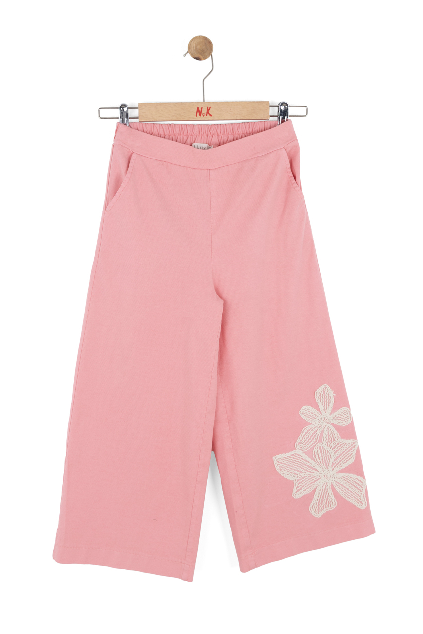 Kız Çocuk Pantolon 4-8 Yaş 51520 Pembe - 5