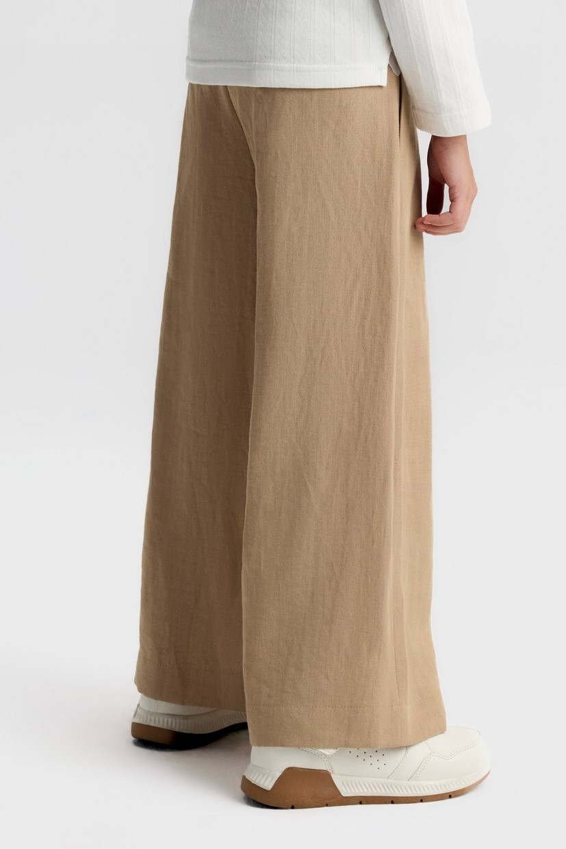 Kız Çocuk Pantolon 8-14 Yaş 51313 Vizon - 2