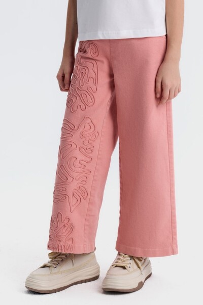 Kız Çocuk Pantolon 8-14 Yaş 51318 Coral - 3