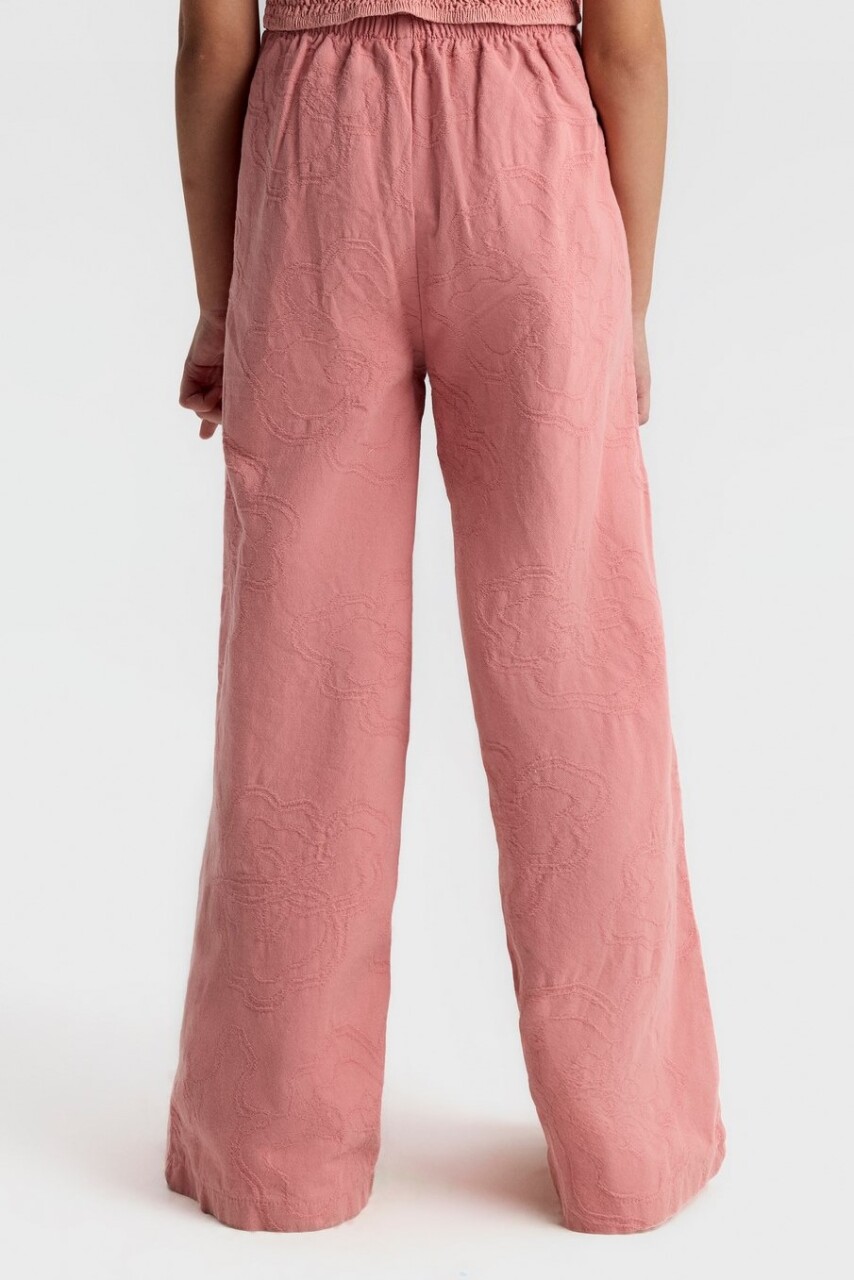 Kız Çocuk Pantolon 8-14 Yaş 51333 Gül Kurusu - 2