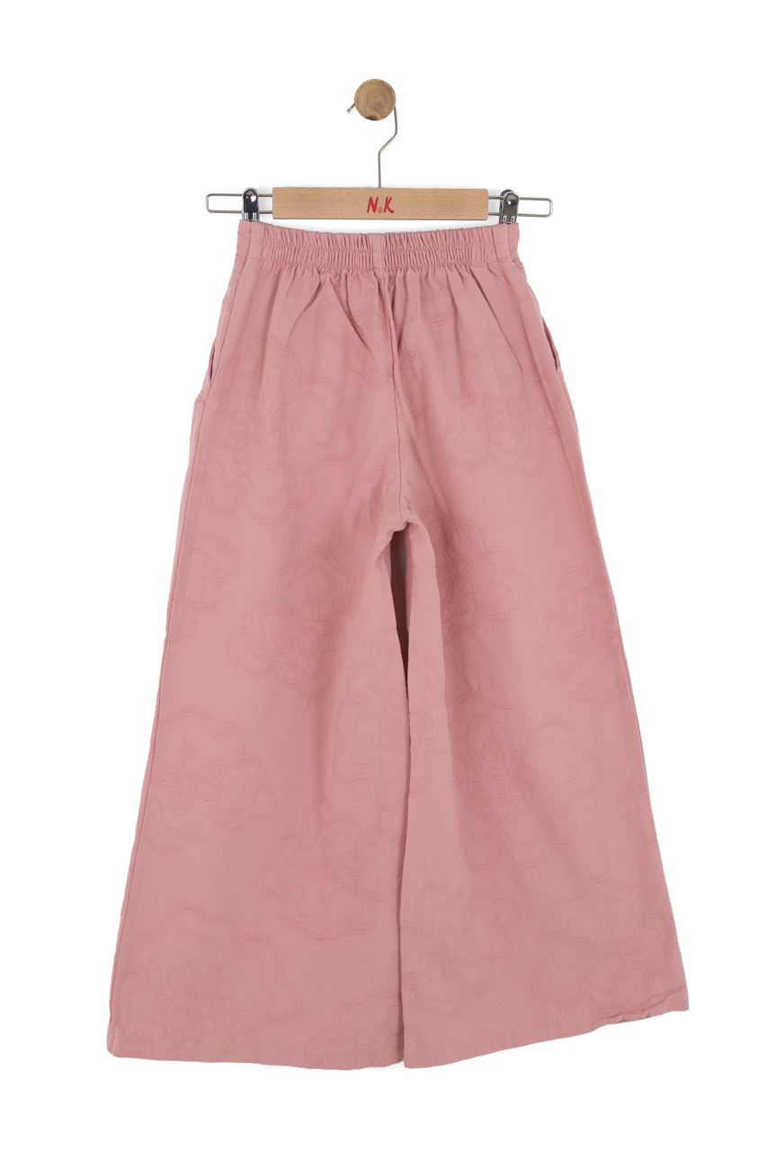 Kız Çocuk Pantolon 8-14 Yaş 51333 Gül Kurusu - 6