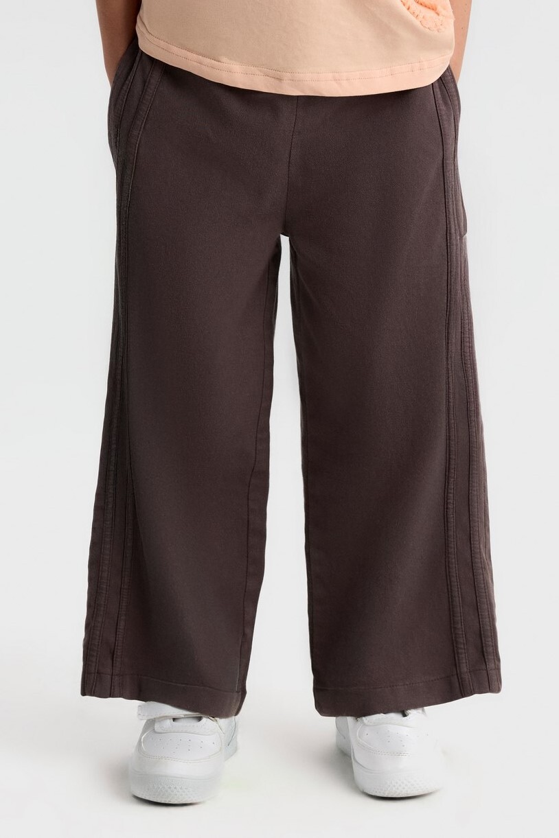 Kız Çocuk Pantolon 4-8 Yaş 51516 Kahverengi - 1