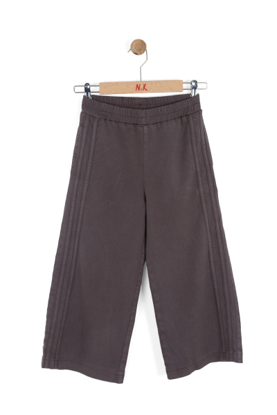 Kız Çocuk Pantolon 4-8 Yaş 51516 Kahverengi - 2