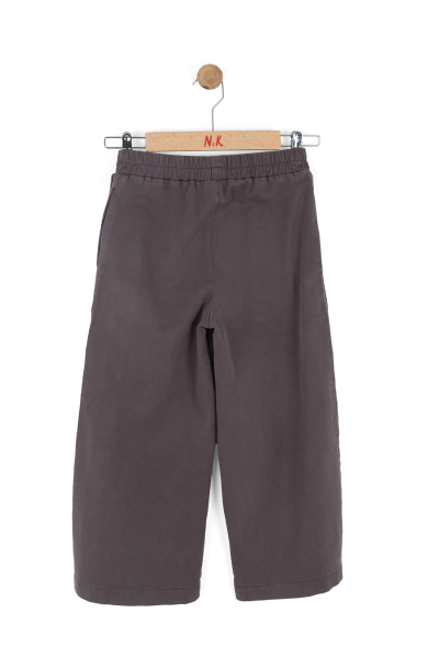 Kız Çocuk Pantolon 4-8 Yaş 51516 Kahverengi - 3