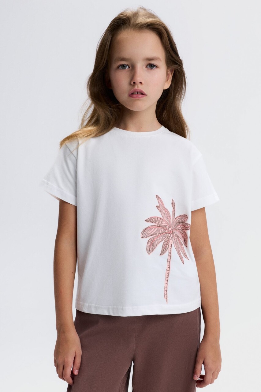 Girls t-shirt, ages 8-14, 31375 - 1