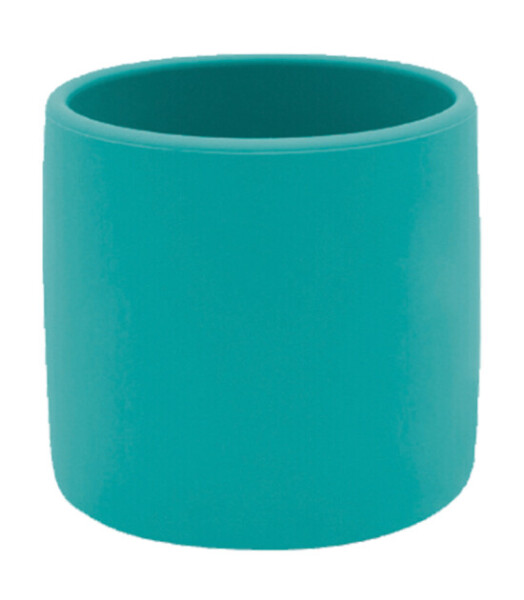 OiOi Blw I Silikon Beslenme Seti 3'Lü (Kaseli) Aqua Green - 3