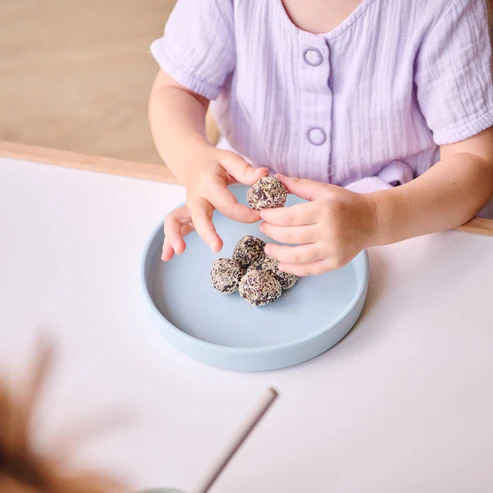 OiOi Basics Mama Tabağı Powder Grey - 4