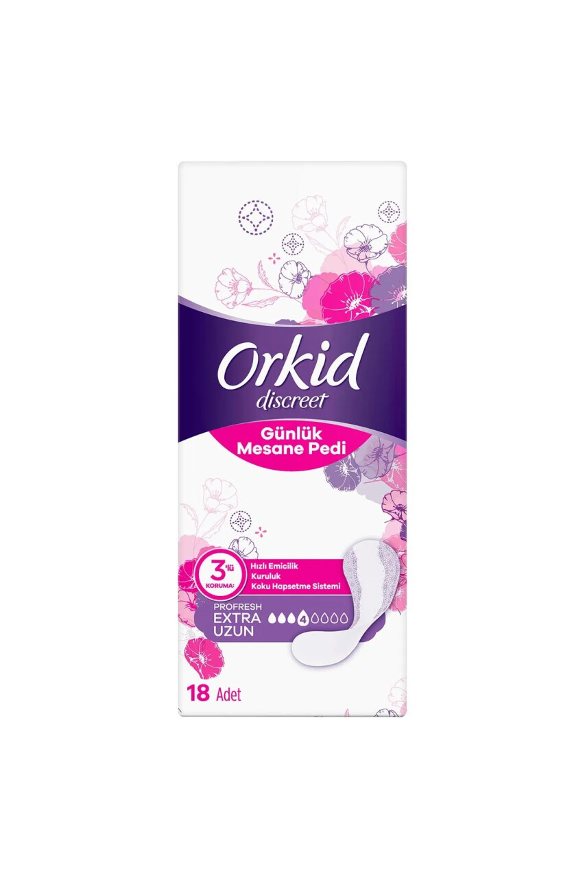 Orkid Günlük Mesane Pedi Ekstra Uzun 18'Li - 2